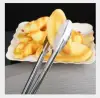Stainless steel 9-inch bread tongs, barbecue tongs, kitchen food tongs, multi-functional steamed bun tongs, cold dish food tongs Application Scenario